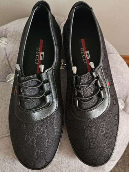 Midnight Luxe Monogram Sneakers - Image 5